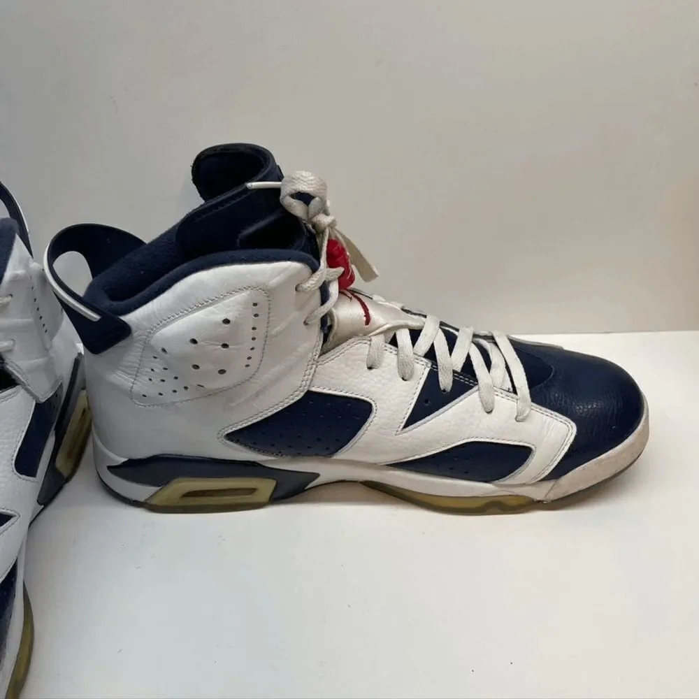 Size 13 - Jordan 6 Retro Olympic 2012 NO INSOLES‎ NO BOX